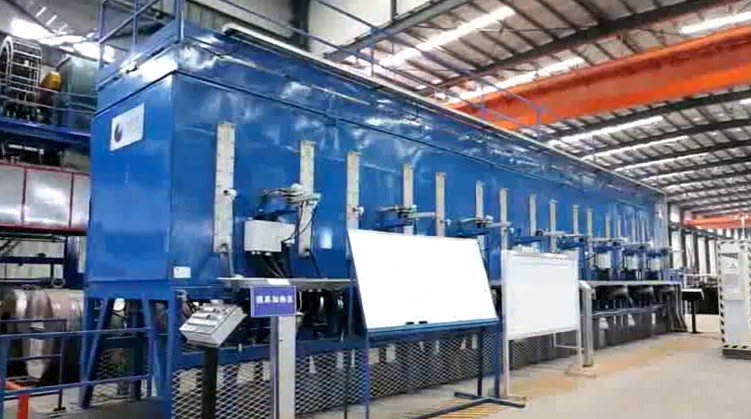 125MN鋁擠壓自動(dòng)生產(chǎn)線(xiàn)